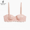 Blumen Spitzen BH Fotos von heißen Bildern von sexy Frauen Bügel Balcoette Viertel Tasse plus Größe BH Spitze Bralette